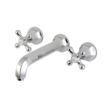 Metropolitan KS4121AX 2-Handle Wall Mount Bathroom Faucet KS4121AX